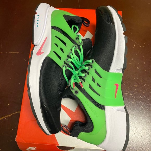 Nike Mens Black Green Air Presto DJ5143-001 Athletic Running Shoes Size US 10 main image 5